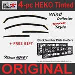 HEKO Wind Deflectors for VW TIGUAN MK2 SUV 5-door 2016-2023 4-pc LIMITED SALE