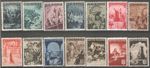 Bulgaria 1942 Mi# 442-455 Bulgarian history set MNH** OG VF