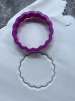 Scalloped Cookie Cutter Baking 3d Printed