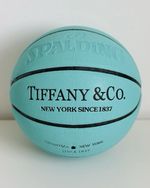 Tiffany & Co x Spalding Blue Basketball Limited Edition Collectors Display Ball