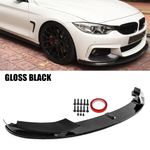 FOR BMW F32 F33 F36 4 SERIES FRONT SPLITTER LIP DIFFUSER M PERFORMANCE 2014-2020