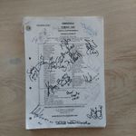 Emmerdale Cast - Actors - Signed Script - episode 5489 2009