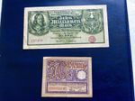 Germany Danzig / Gdansk 10 million Mark 1923 Pick 26 two banknotes 