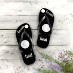 Toronto heal slippers 