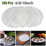100* Parchment Paper Baking Paper Liners Round Cake Pans Circle Air-Fryer BBQ