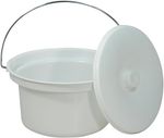 Commode Pail Thickening Commode Pail Toilet Chair Bucket & Lid For The Elderly