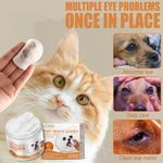 60Pcs Pet Eye Wipes Cat Dog  Eye Cleaner Tear Stain Remover Wipes Eye Cleaner