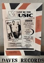 Must Be The Music OASIS Issue 1 RARE ORIG A5 FANZINE Aug 1996 Britpop INDIE ROCK