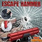 Safe Pro X Car Window Breaker and Seat Belt Cutter 2 IN 1 Life Hammer Emergency