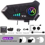 HiFi Wireless Motorbike Call Headphone Motorcycle Helmet Headset Bluetooth 5.3
