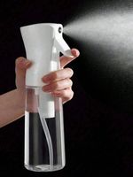 200ml Continuous Fine Mist Spray Bottle – Ultra-Fine Water Mister for Hair Styli