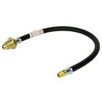 Gas Pigtail Hose 20" 0.5m Propane POL x 1/4" BSPM