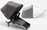 ⭐️ Bugaboo Donkey3 DUO COMPLETE EXTENSION SET GREY MELANGE Donkey 2 & 5 NEW