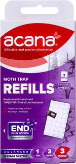 Pack of 2 Refills for the Acana Moth Monitoring Trap Station (Lasts 8 weeks)