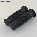 Black 7/8"  New Improved Beston Style Handlebar Grips BSA/ Triumph