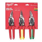 Milwaukee Triple Pack Aviation Snips New 2025 Version 4932499020