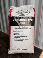 Sinclair Pro Vermiculite Fine 100L-Horticultural Grade 1.0-3.0mm-Free Shipping