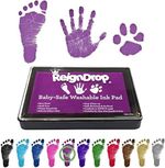 Purple Contact Baby Kit Hand Foot Print Keepsake Newborn Footprint Handprint UK