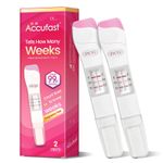 Accufast 2X Pregnancy Test with Week Indicator - Tell You How Many Weeks...