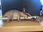 PNSO Doyle The Triceratops With Skull, Complete Unboxed Model Dinosaur