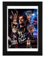 CM Punk Signed Autograph PHOTO Pre Print 6x4/A4/ Framed WWE