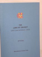 OLDER MCC Laws of Cricket 2017 (3rd Ed 2022) Cricket Umpires, Scorers & Players
