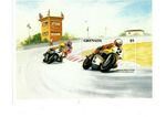 Grenada 1985 - Yamaha Motorcycle - Souvenir Stamp Sheet - Scott #1260 - MNH