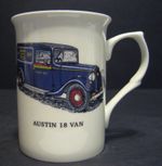 1 Mug Austin 18 Van car Fine Bone China Mug Cup Beaker