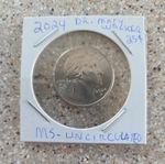 2024D Dr. Mary Edwards Quarter Error "Crying Dr. Mary" eyes teary 
