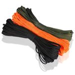 650 Paracord 4mm 9 Strand Camping Rope Mil-Spec Parachute Cord Lanyard Survival