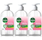 3 x 500ml Dettol Antibacterial Pro Cleanse Hand Wash Soap Citrus Clean & Protect