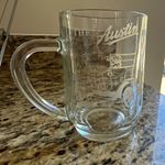 Austin Etched Glass Beer Tankard Mug - Glasses/Steins/Mugs Tankard