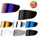 LS2 FF807 Dragon Motorcycle Helmet Visor Anti-Fog Pinlock Ready Clear Smoke