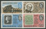 Rhodesia 1966 RHOPEX Bulawayo Stamp on Stamp 38/41 MNH