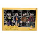 NEW! BEATLES YELLOW SUBMARINE  Plush Doll Set LENNON MCARTNEY HARRISON STAR USA