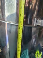 Prepara ~ 70L Stock Pot Cooking Pan  Large Stainless Steel Commercial Catering A