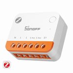 SONOFF Zigbee 3.0 Smart Switch 16A 3840W Neutral Wire Repeater Overheat Cut-Off