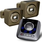 Solar Driveway Alarm Wireless Motion Sensor Alert System 3000ft Range IP56
