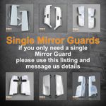 Mirror Guards (Stainless steel) Single, ALL TRUCKS, DAF, Scania, Volvo, MAN...