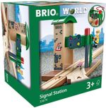 Brio Train Station Signal for Kids 3 Years and Up