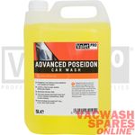 VALETPRO ADVANCED POSEIDON CAR WASH 5 LITRE SHAMPOO / SOAP / WAX SAFE / GLOSS