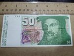 🇨🇭 Switzerland 50 franken francs 1981 P-56a P-56 sign #48 Banknote 022423-10