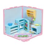 Suite Spaces Kitchen Furniture Room Goliath 20-Piece Buildable Doll Playset