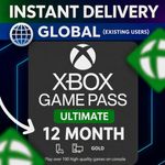 Xbox Game Pass Ultimate 12 Month Membership GLOBAL ✅ STACKABLE