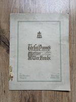 The Lord Provosts Matinee For War Funds November 18th 1915 World War One Program