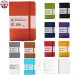 Van Der Linn A5 A6 A7 Notebook Hardback Ruled Squared Journal Note Stationery