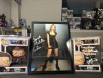 Buffy The Vampire Slayer 3 Autographed Funkos and Picture Buffy Angel Spike JSA