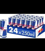 Red Bull Energy Drink Energy & Fitness Drink 250ml Cans, Pack of 24