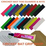 Cricket Bat Toe Guard OR UPGRADE TO Toe Guard Kit with Glue, Huge Multi Discount