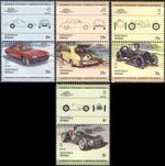 TUVALU - NANUMAGA 1985 LEADERS OF THE WORLD. AUTOMOBILES (3RD SERIES) - MNH